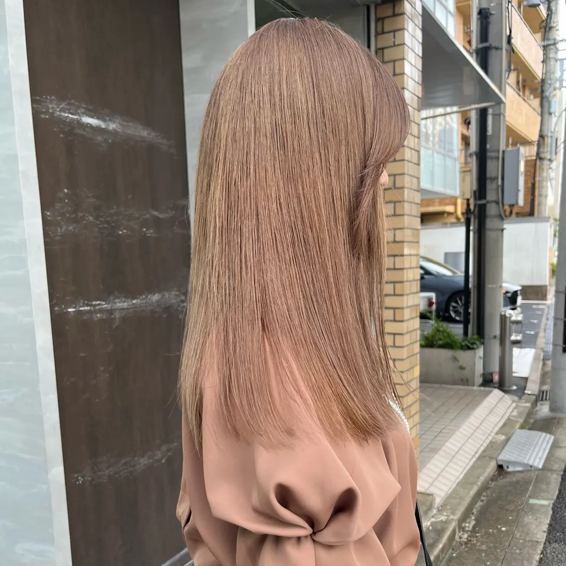 セミロング カラー ハイトーンカラー カット ヘアカラー トリートメント yuumi/大濠🪷 顔周り/ハイトーンのヘアスタイル