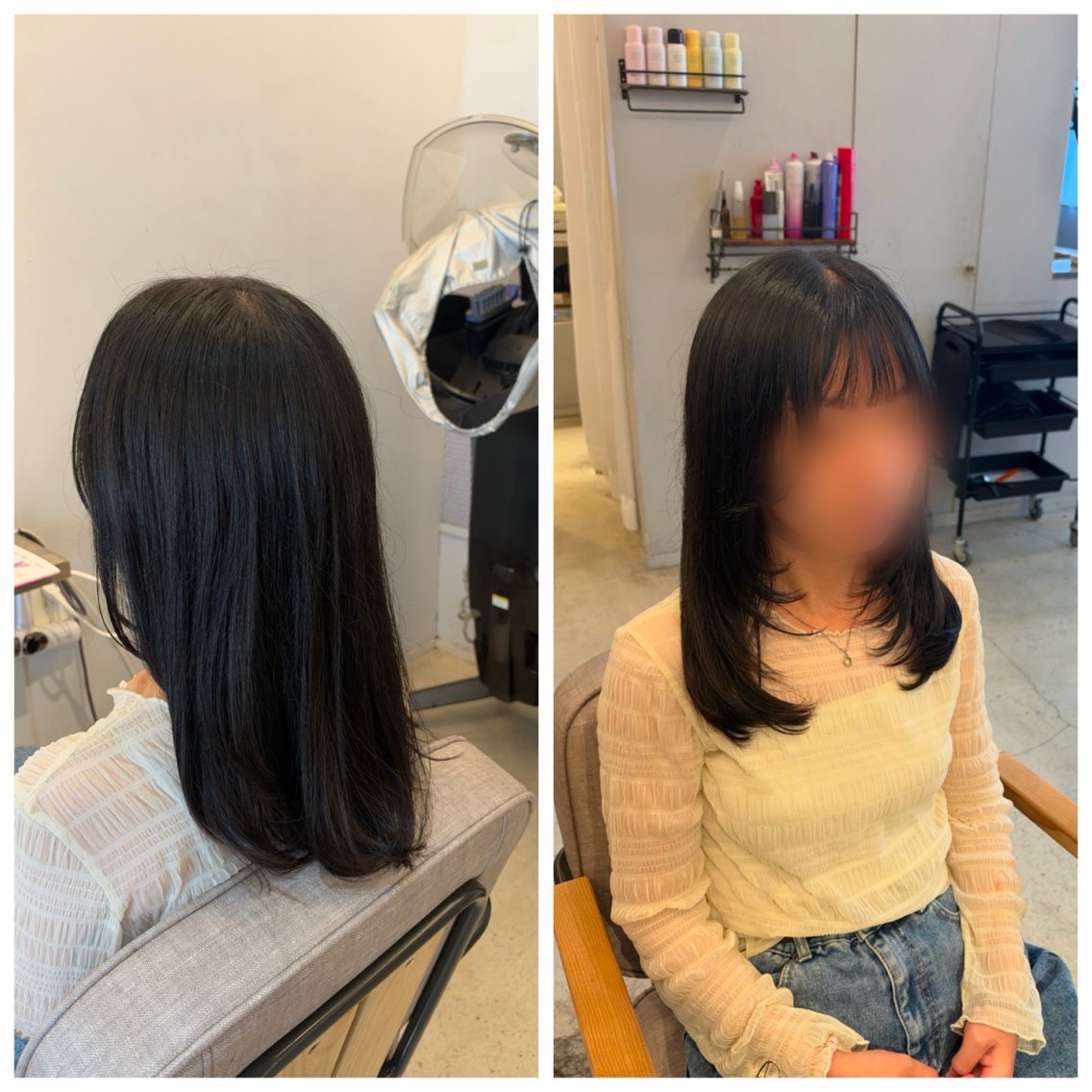 ロング 真鍋 月音のヘアスタイル