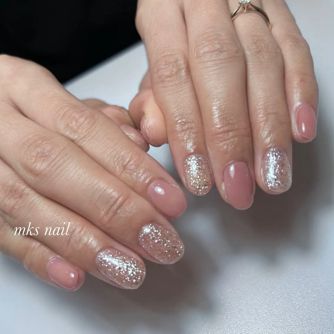 ネイル ハンドネイル mks＊nail //  枚方長尾のネイルデザイン