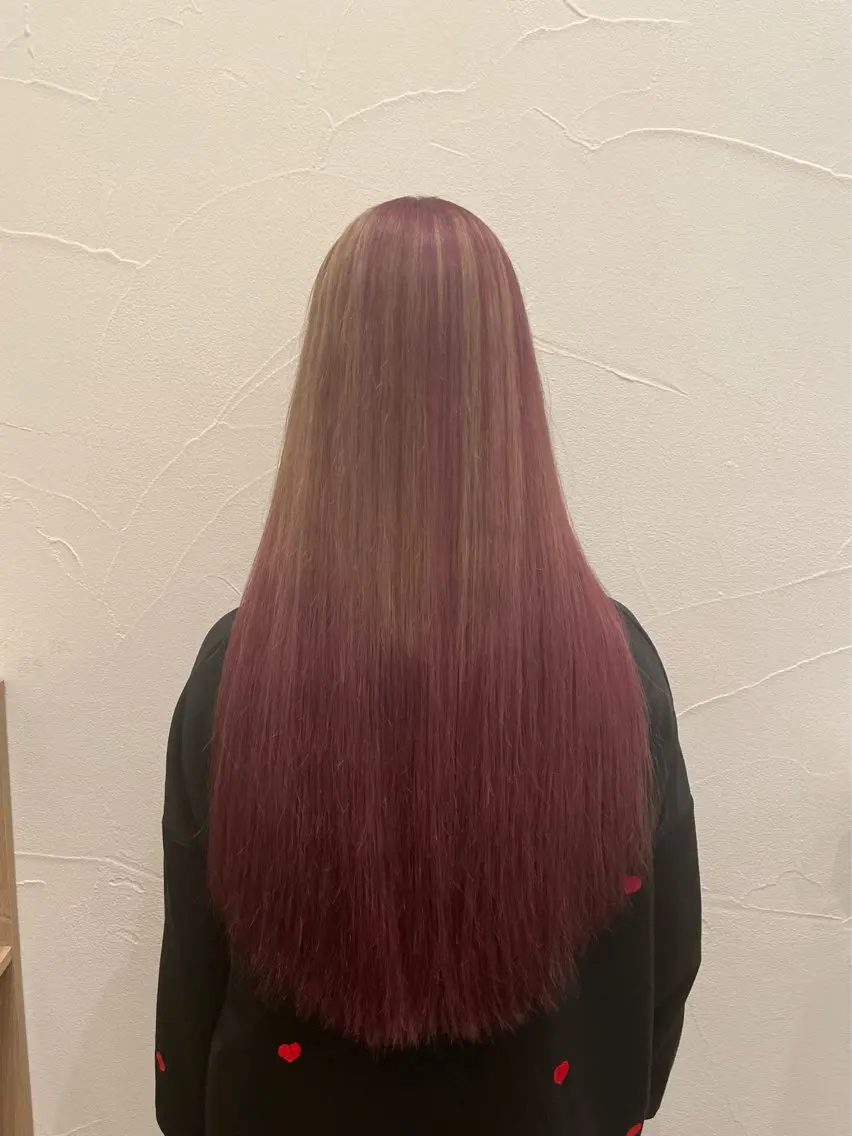 ロング カラー ☆Ash中目黒 浦野遥☆*。のヘアスタイル