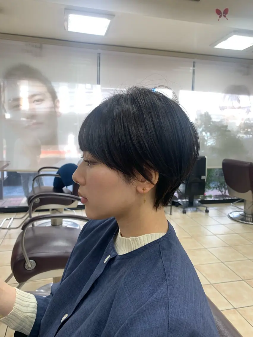 ショート ショートヘア カット トリートメント 山口 寛生のヘアスタイル