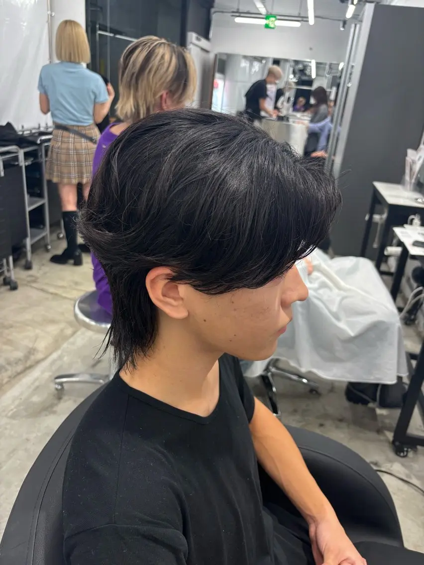 パーマ メンズ メンズ韓国風 メンズパーマ ニュアンスパーマ 福岡美容室【pia】 タイヘイのヘアスタイル