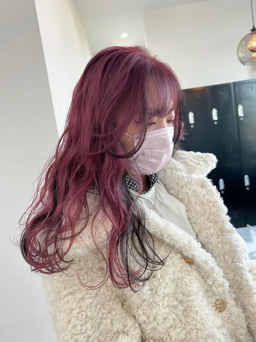 ロング ヘアカラー トリートメント MAYU / Raf.のヘアスタイル