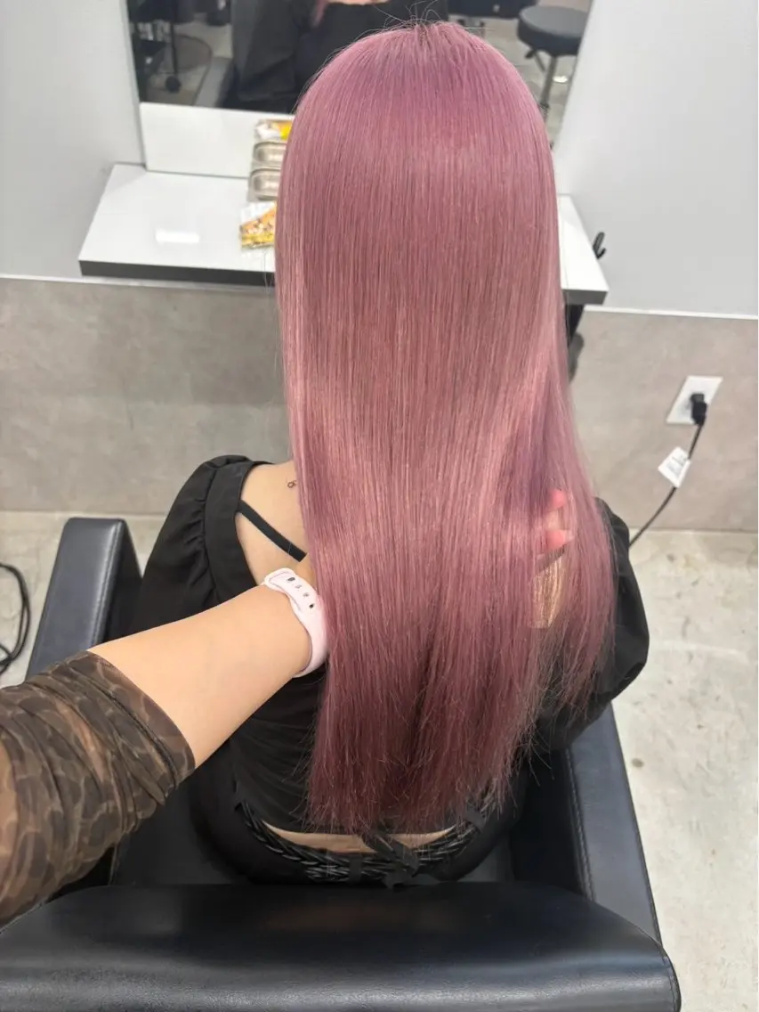 ロング カラー 透明感カラー🫧 arinaのヘアスタイル