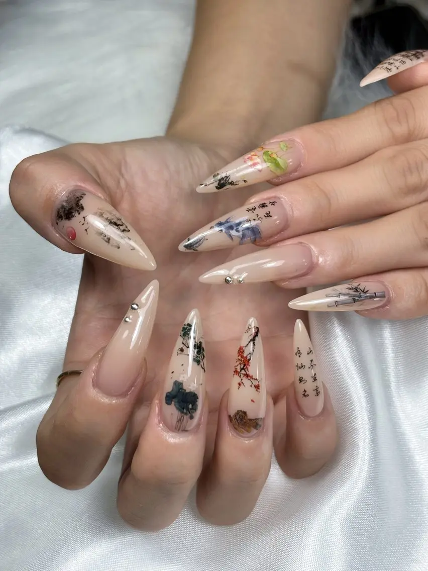 ネイル フレンチネイル ジェルネイル 韓国ネイル マグネットネイル ニュアンスネイル ハンドネイル Sully Nail  Labのネイルデザイン