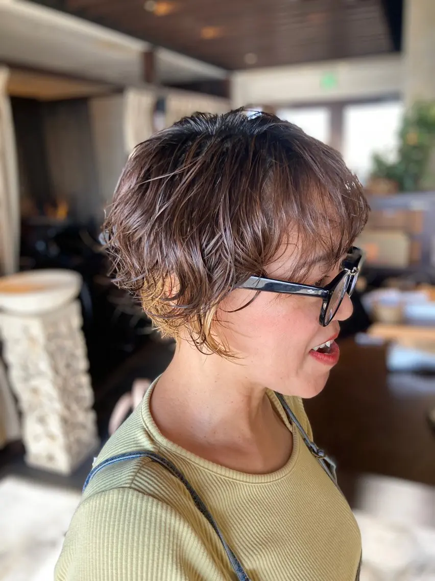 ショート パーマ 🌙パーマ 照井🌙のヘアスタイル