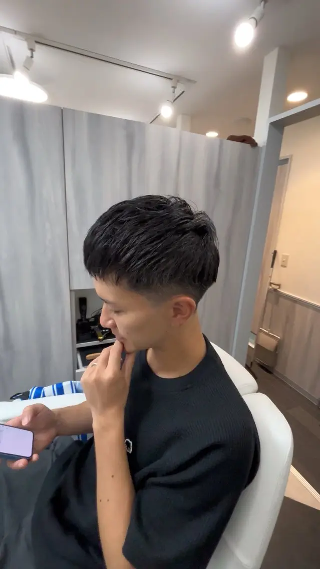 ショート メンズ A YUKIのヘアスタイル