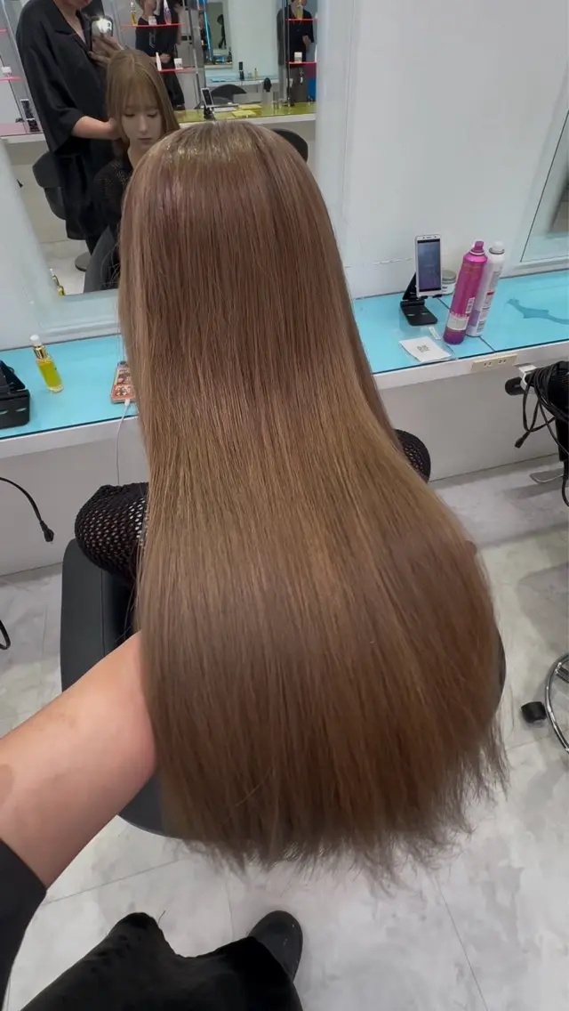 ロング カラー ヘアアレンジ 🧸ミルクティー特化 🧸MASAKIのヘアスタイル