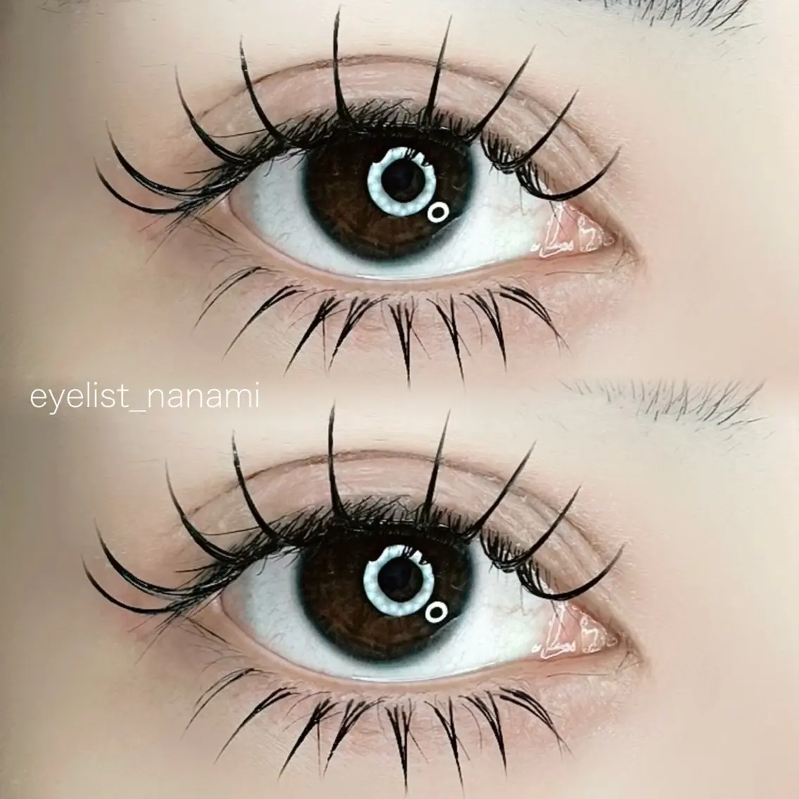 マツエク・マツパ マツエク eyelist☁️ nanamiのマツエク・マツパデザイン