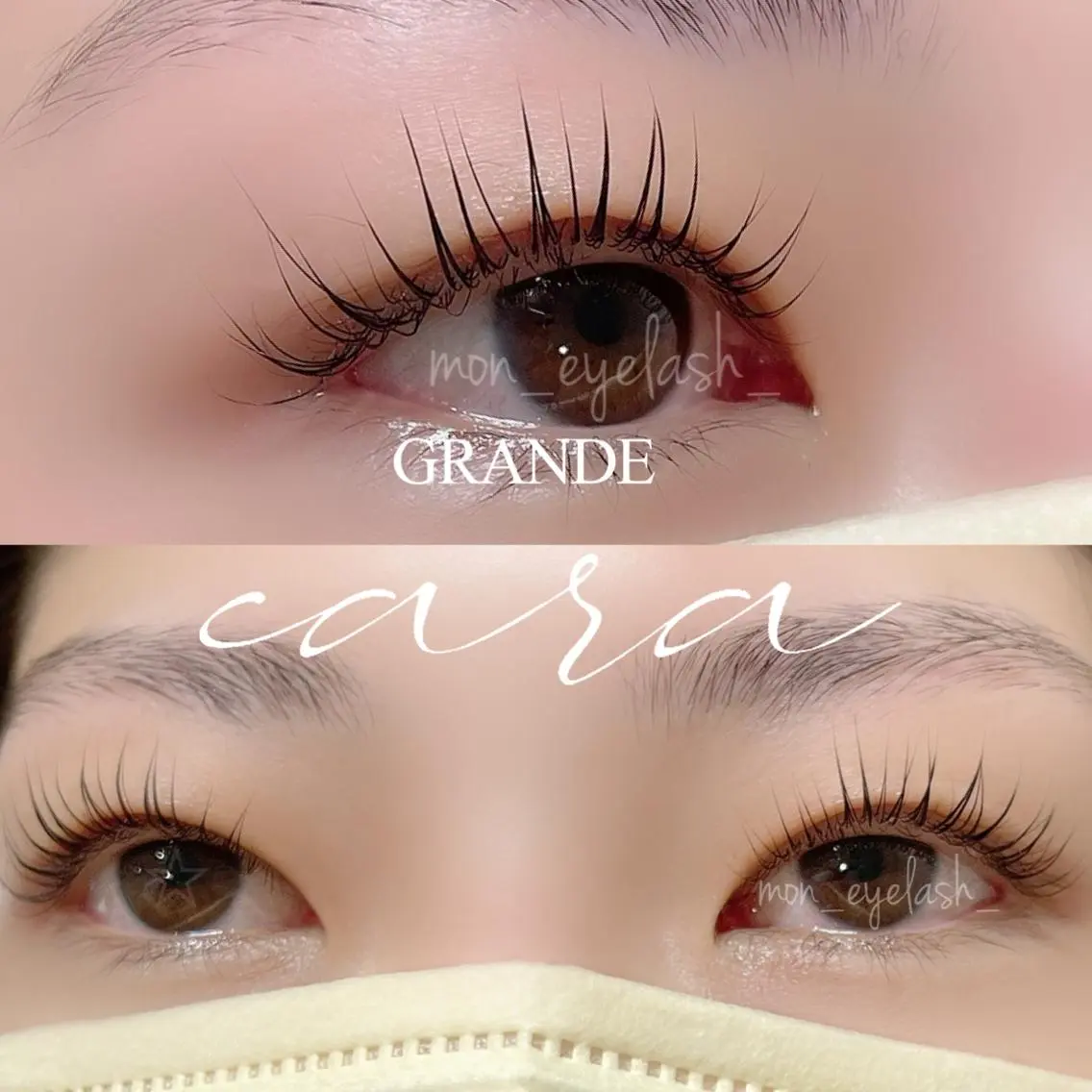 マツエク・マツパ アイブロウ パリジェンヌラッシュリフト マツパ GRANDEcara 栄 Miki🍀のマツエク・マツパデザイン