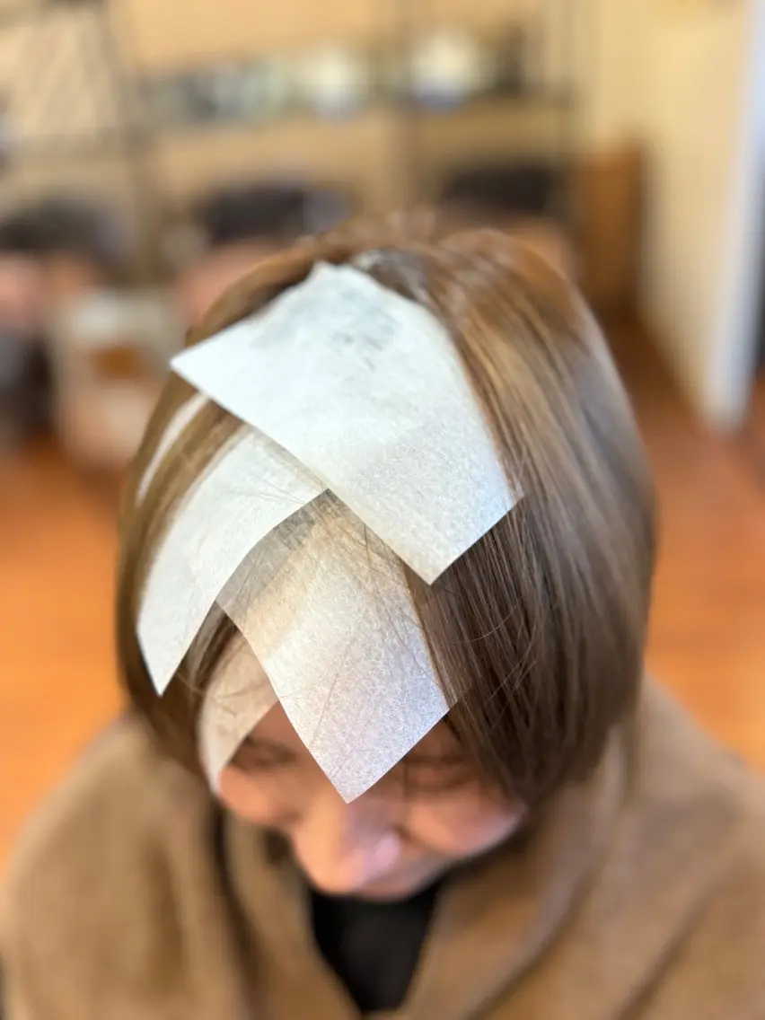 パーマ 森 宇旦のヘアスタイル