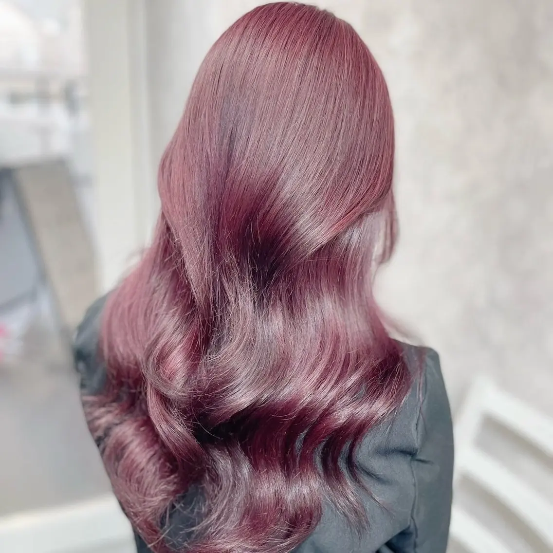 ロング カラー 🍁盛れる暖色 レイヤーカット🍁のヘアスタイル