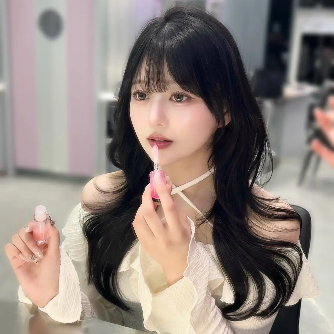ロング 韓国風ヘア Kaho🤍レイヤー ※女性限定のヘアスタイル