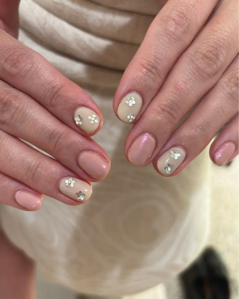 ★★【ハンド】🎀ライトコース🎀　チークネイル・ベイブーマーはこちらでご予約ください！　甘皮処理の写真