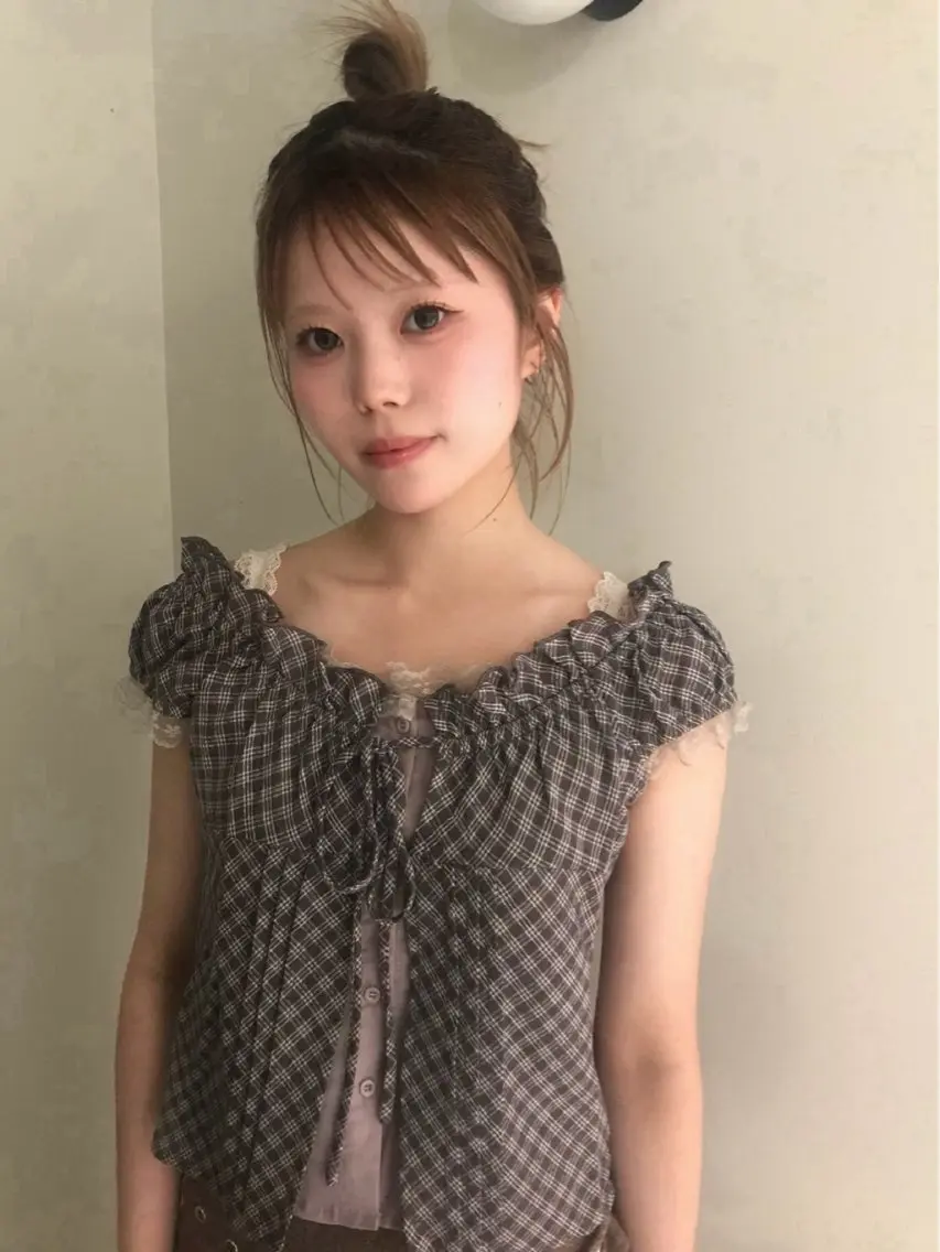ミディアム ヘアアレンジ yuna/ yewのヘアスタイル