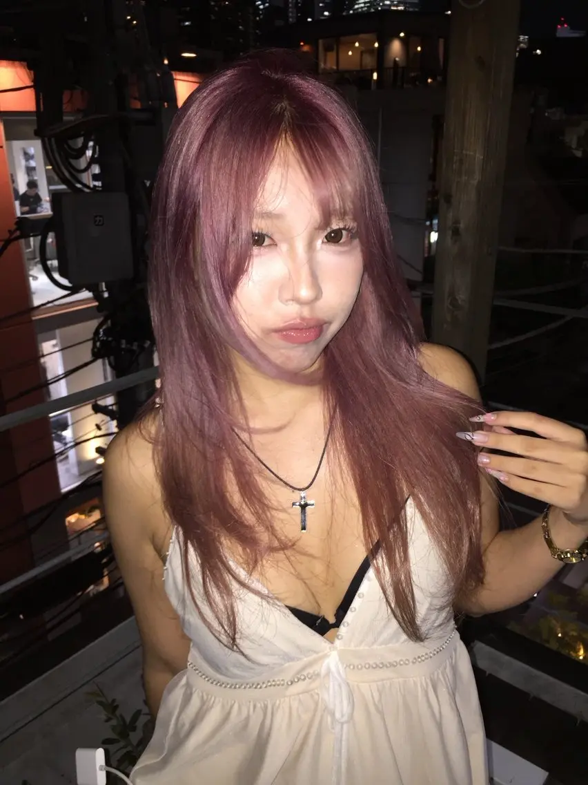ロング カラー ベージュカラー ブロンド ピンクカラー ヘアカラー 🫧カラーモデル募集 🫧Hiyuのヘアスタイル
