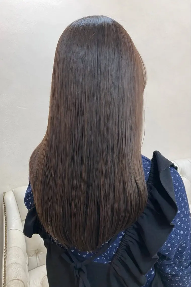 ロング レイヤー×透明感 カラー🤍MAOのヘアスタイル