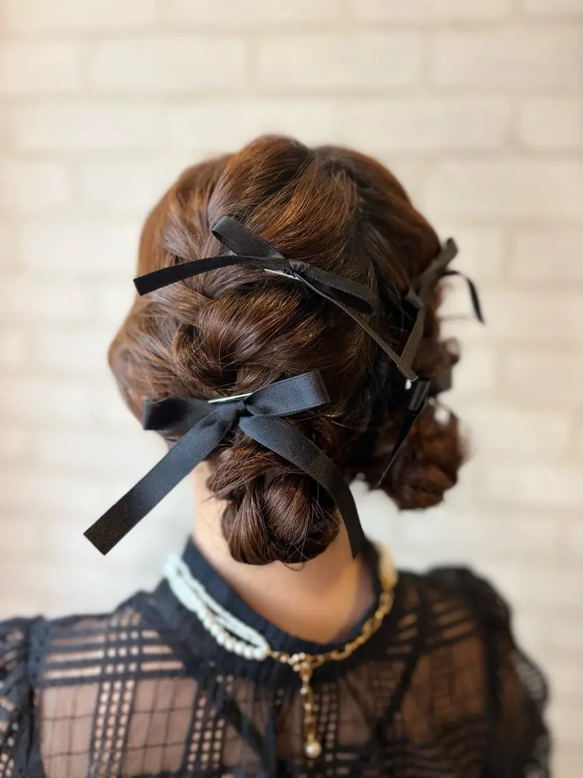 ヘアセット🩶の写真