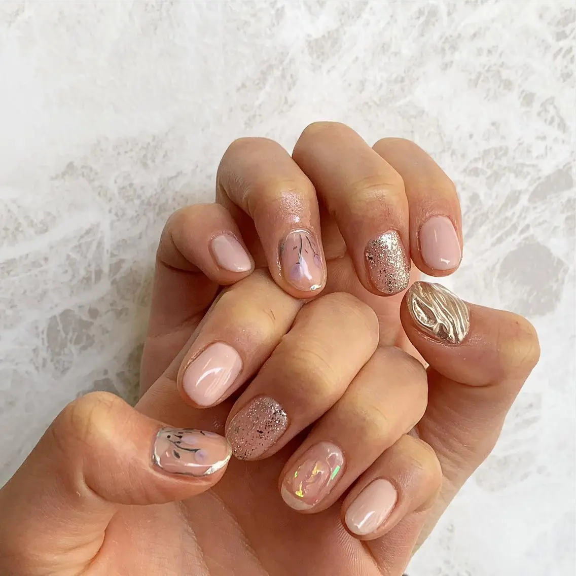 ネイル ハンドネイル ハンドケア lylynail YUUKAのネイルデザイン