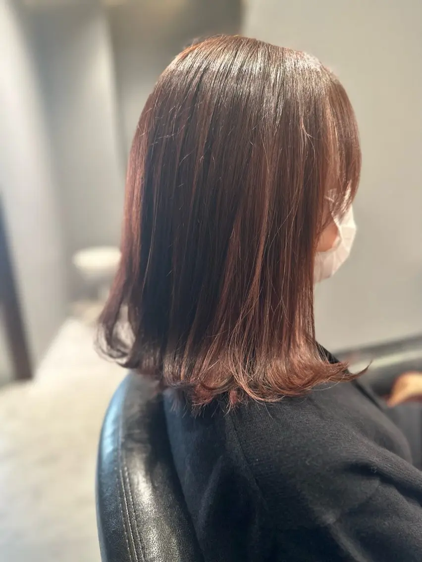 ミディアム カラー ブリーチ インナーカラー ヘアカラー トリートメント 鈴木 健太のヘアスタイル