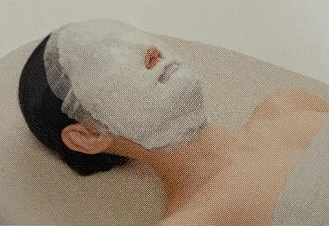 プルプル、美白デコルテフェイシャルマッサージ　　　　　　ハンドマッサージ付の写真