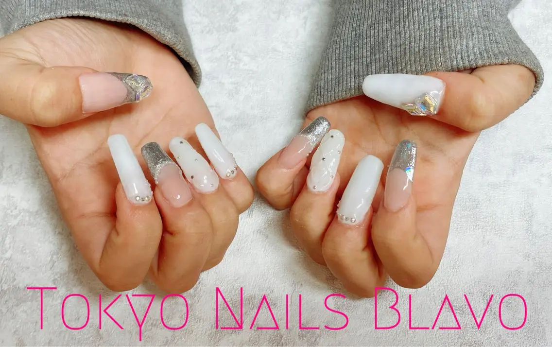 ネイル 長さ出し スカルプネイル T.N.B 山本陽子のネイルデザイン