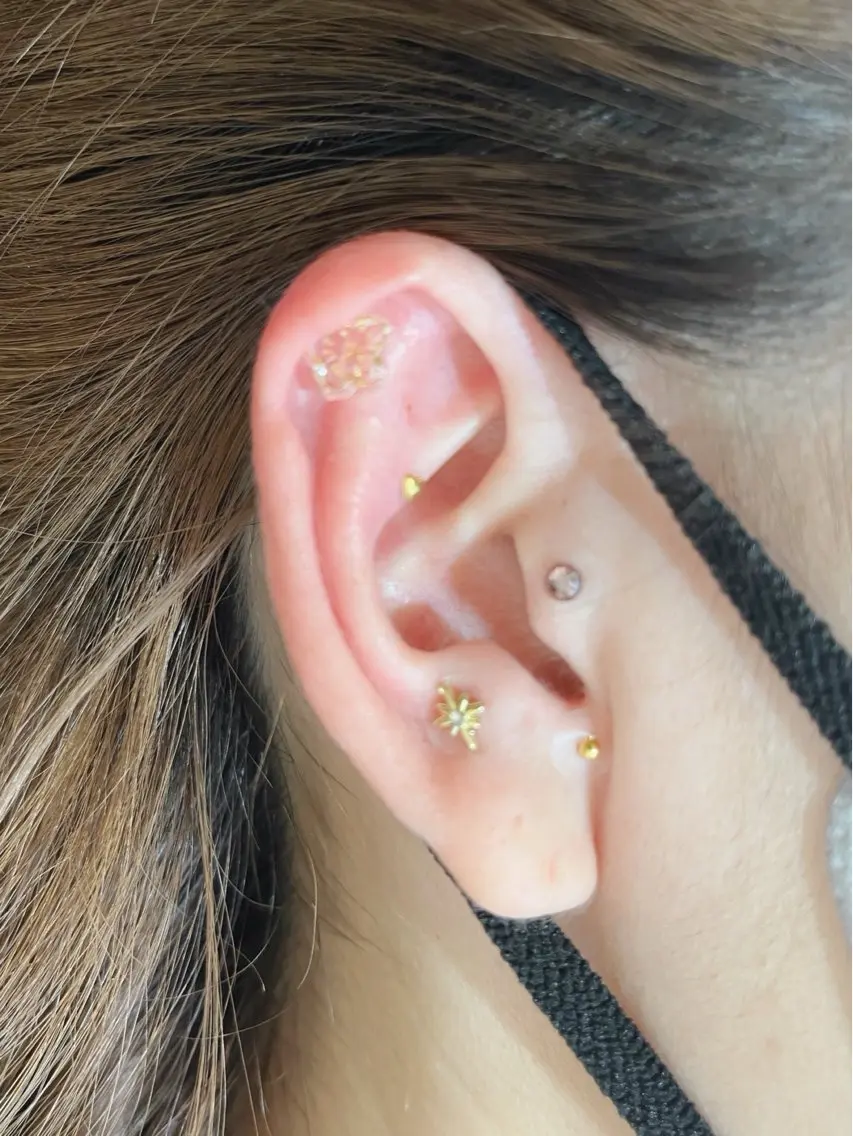 耳つぼJEWELRY【両耳~6粒】の写真