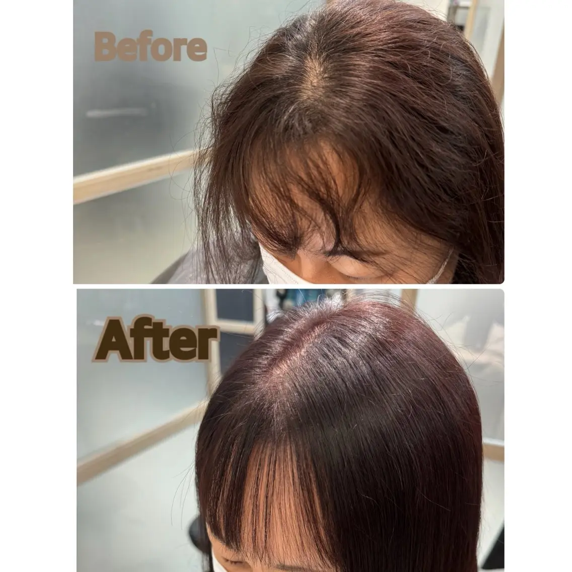 カット 縮毛矯正 トリートメント 髪質改善×艶カラー Haruのヘアスタイル