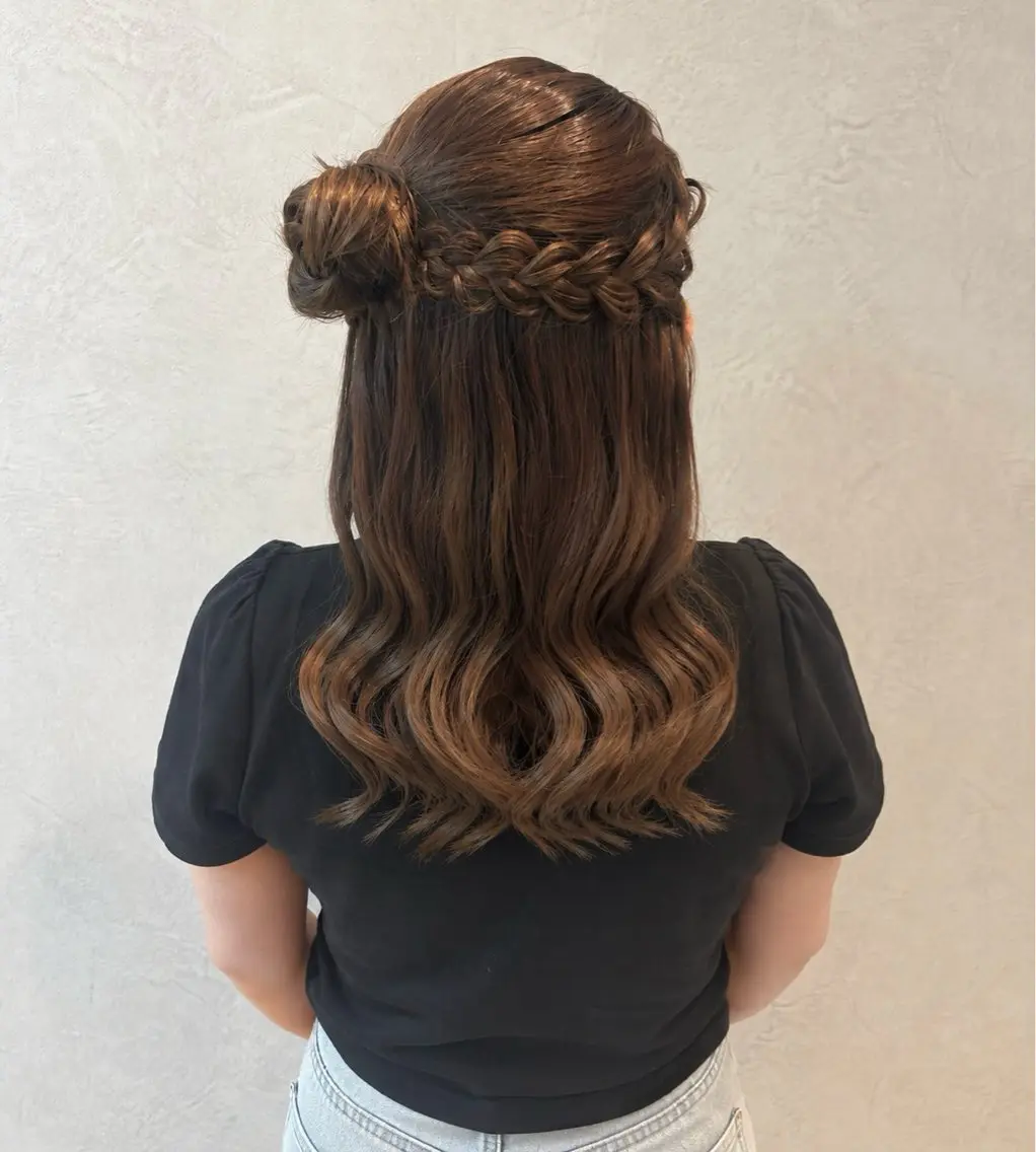 セミロング ヘアセット 🎀nonoka🎀 カラーモデル募集中✨のヘアスタイル