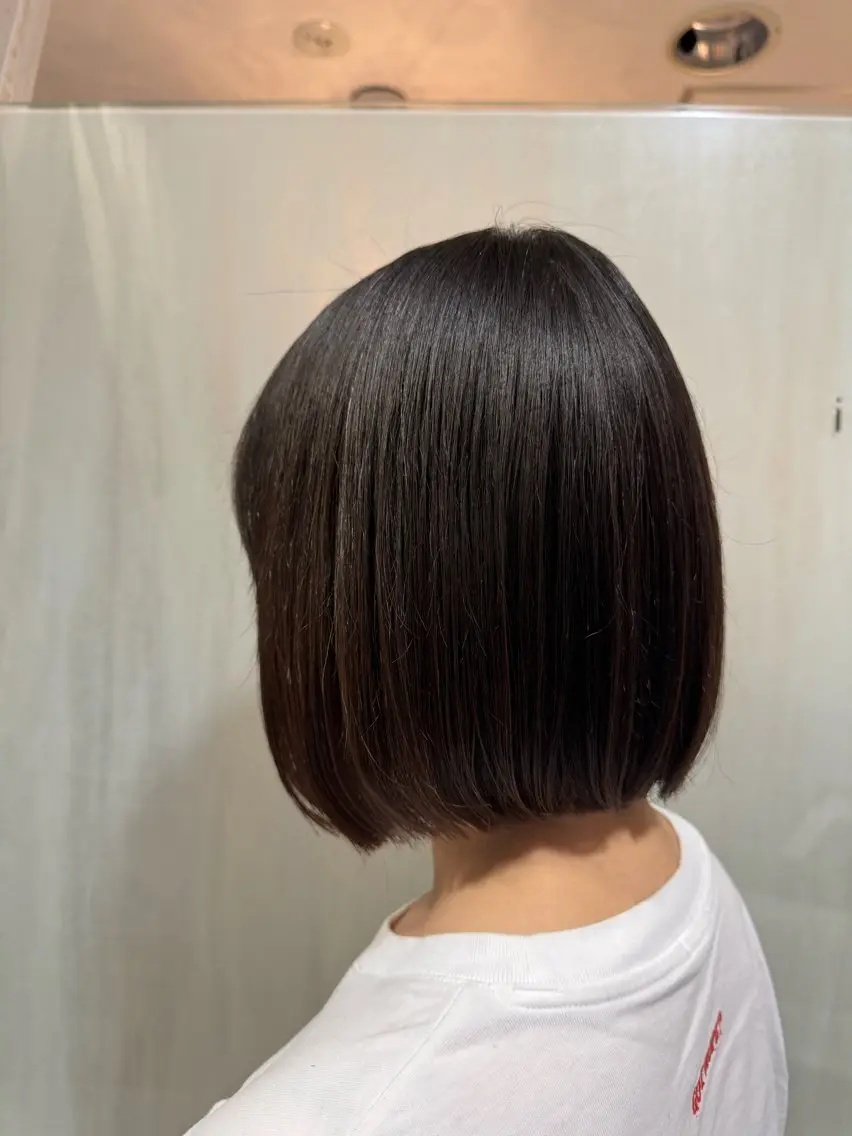 ショート ボブ 外ハネヘア 和田 真由子のヘアスタイル