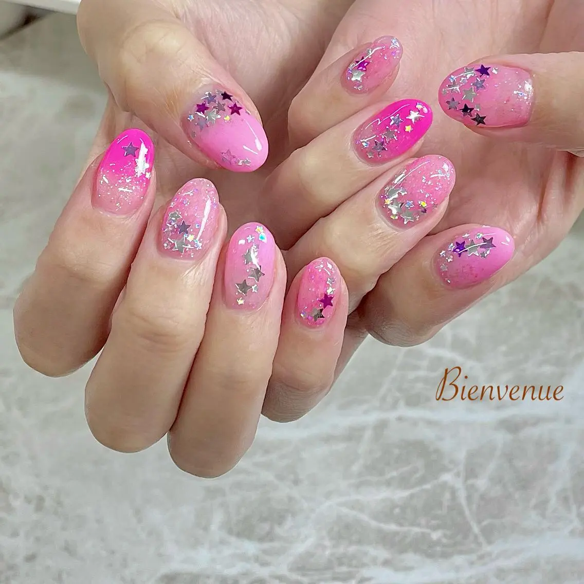 ネイル Bienvenue 三原のネイルデザイン