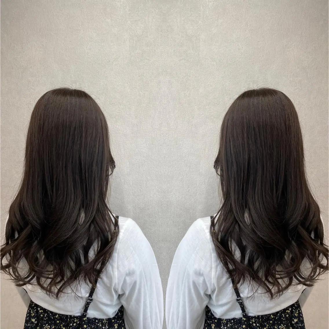 ロング カラー 透明感カラー tocca 💜石田愛結💜のヘアスタイル