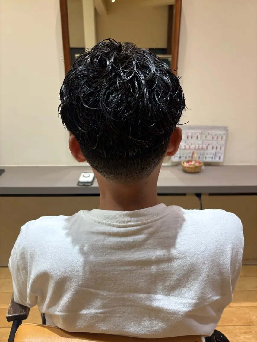メンズ カット パーマ おおはた　りゅう/ メンズパーマのヘアスタイル