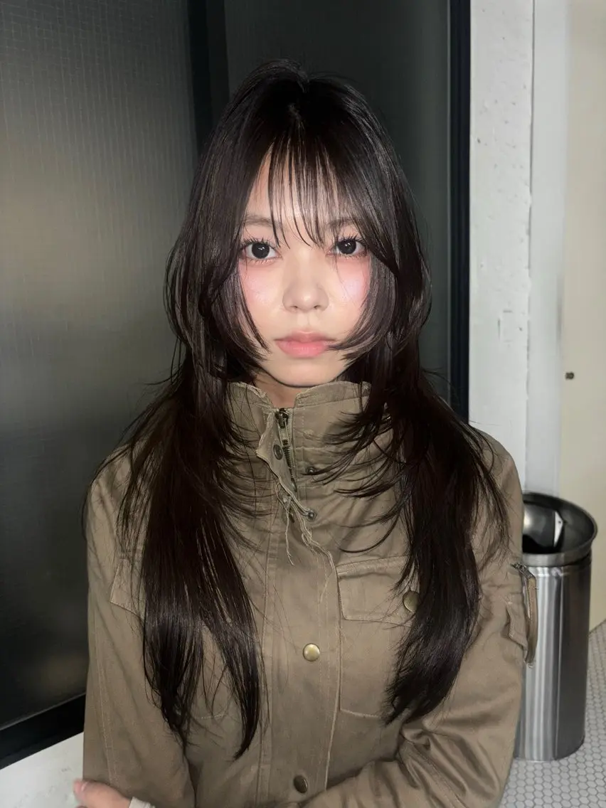 ロング 🎀抜け感ナチュラル 🎵asuna🪽のヘアスタイル