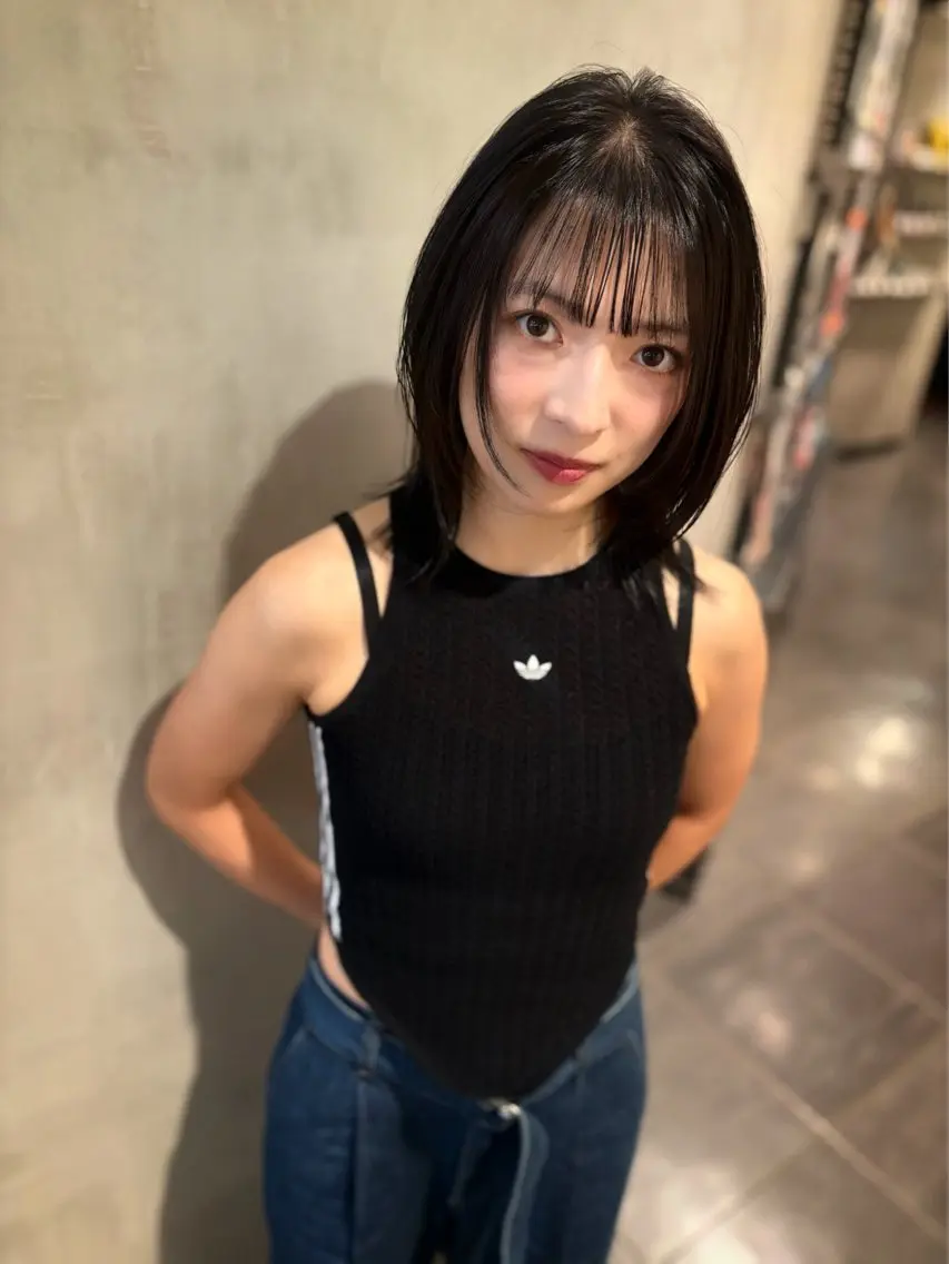 ミディアム カラー カット ヘアカラー トリートメント 優作 〜圧倒的信頼〜のヘアスタイル
