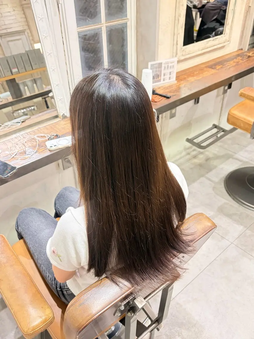 ロング 大関 愛覇のヘアスタイル