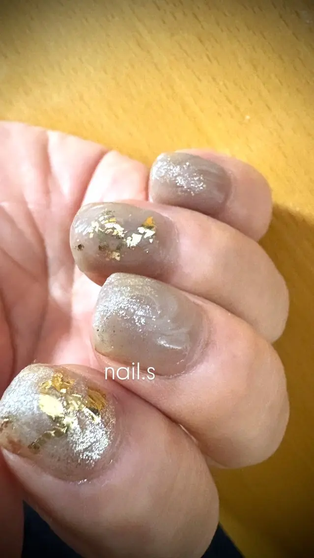 ネイル ニュアンスネイル ぷっくりネイル ハンドネイル nail.s misatoのネイルデザイン