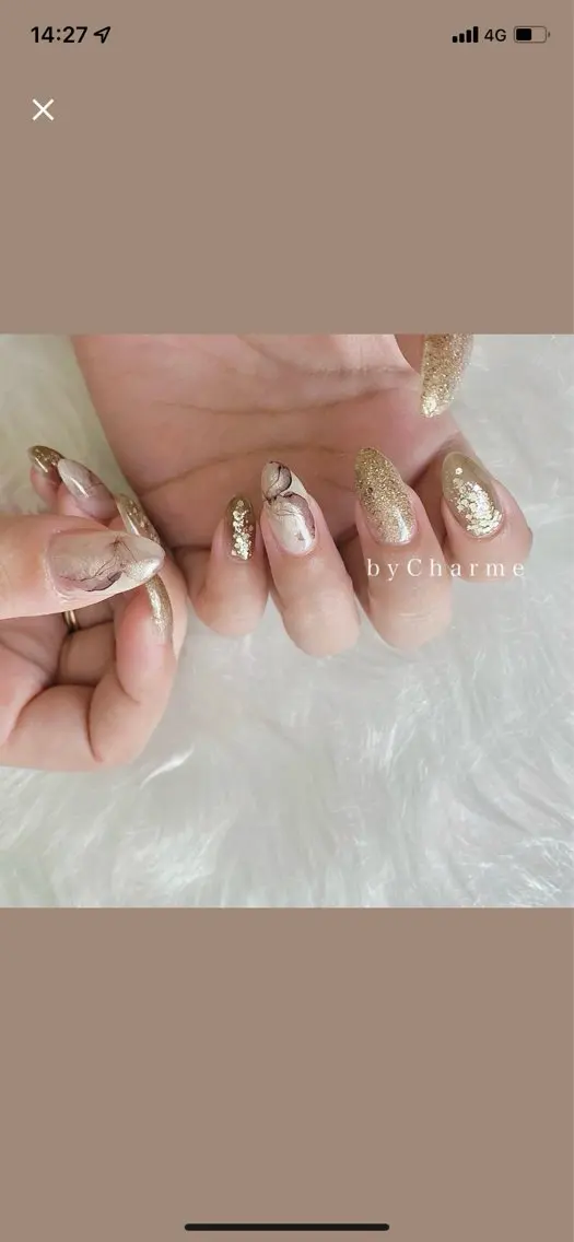 ネイル Ray. /綺麗目ニュアンスのネイルデザイン