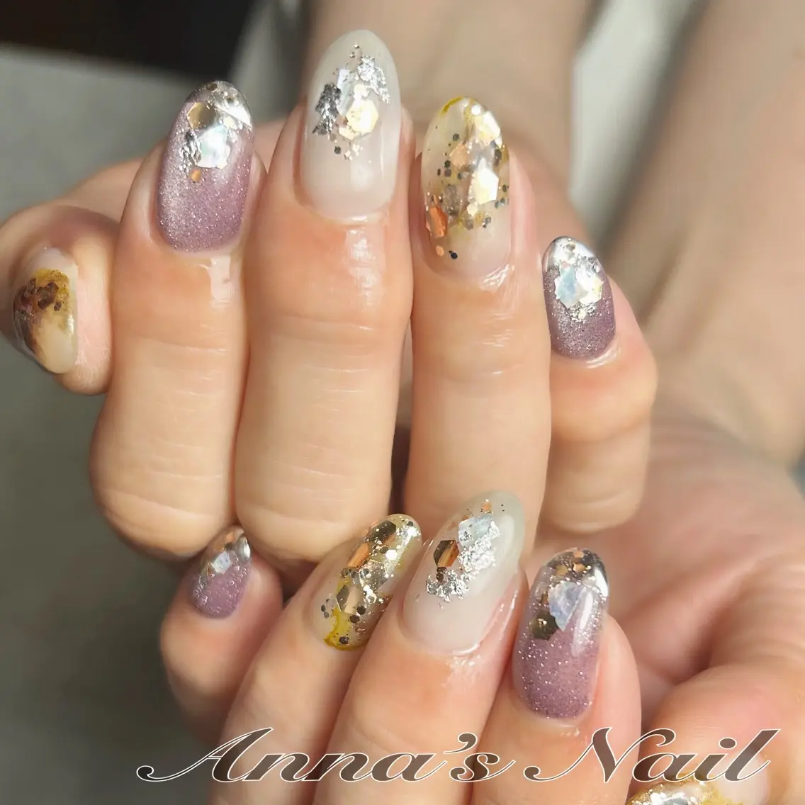 ネイル ハンドネイル 清口 杏奈のネイルデザイン