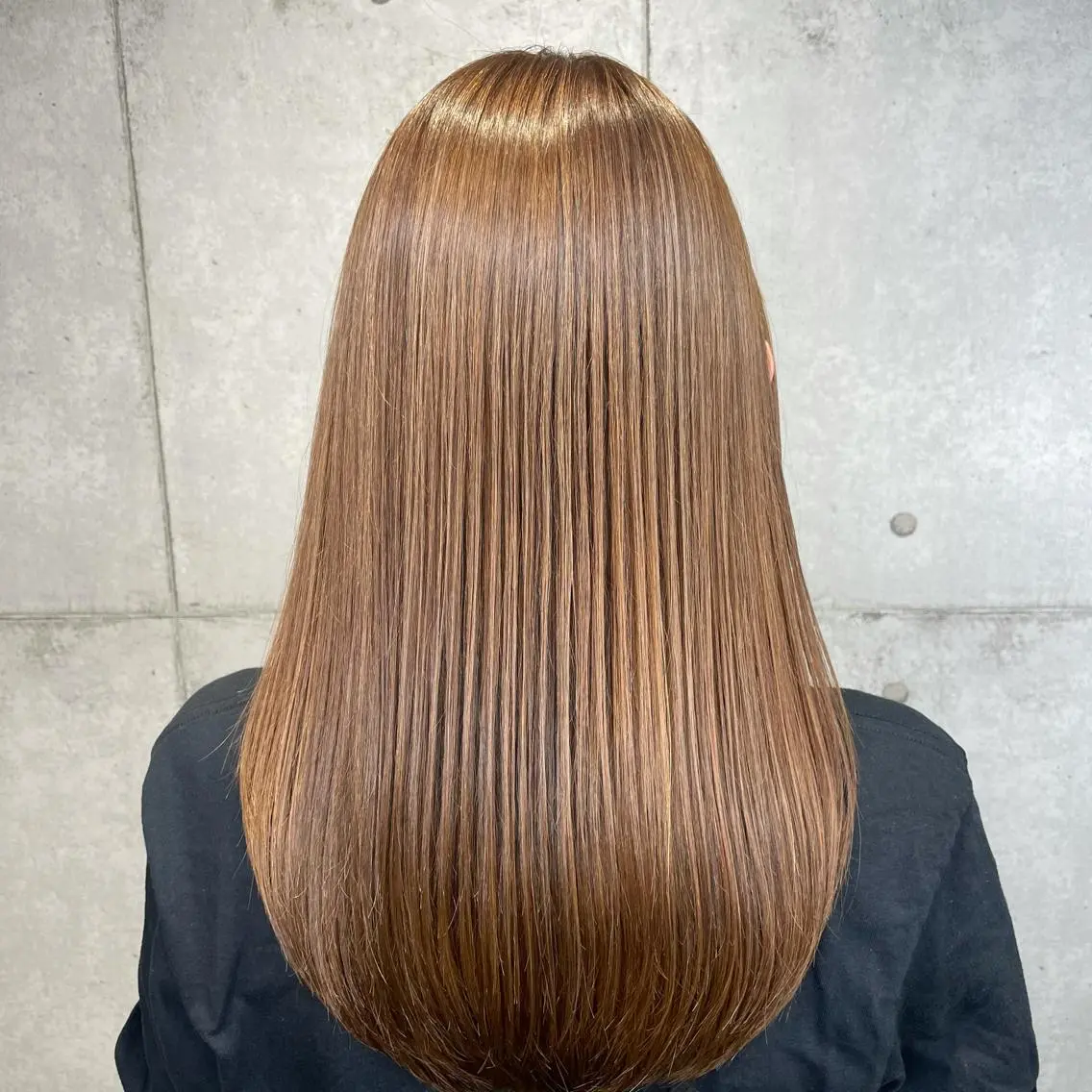 セミロング カット ヘアカラー トリートメント newi 池袋のヘアスタイル