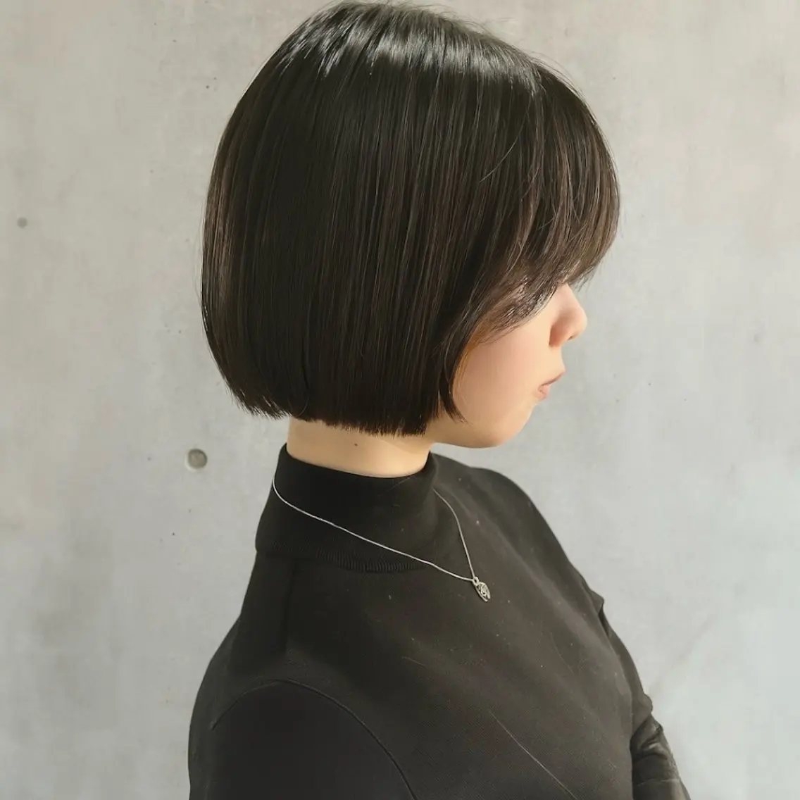 ショート カラー ボブ カット ヘアカラー トリートメント 【nui 茨木】 清水優のヘアスタイル