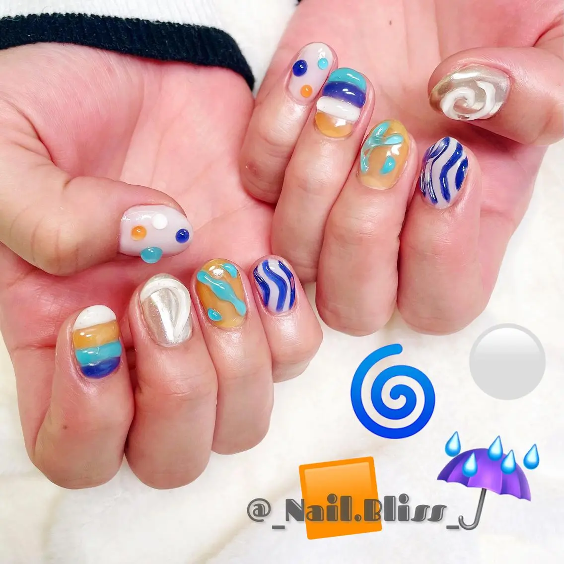 ネイル ハンドネイル NAIL BLISSのネイルデザイン
