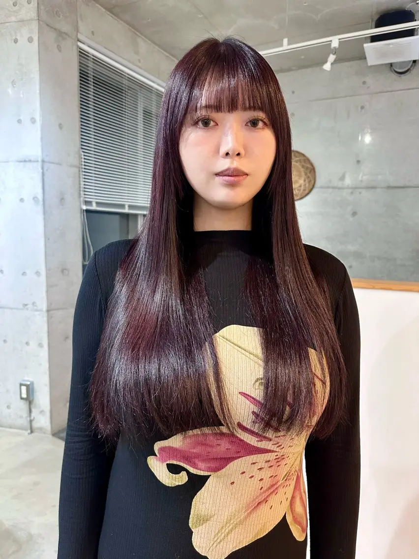 ロング カラー パーマ / ボブ /ショート 谷口 陸のヘアスタイル