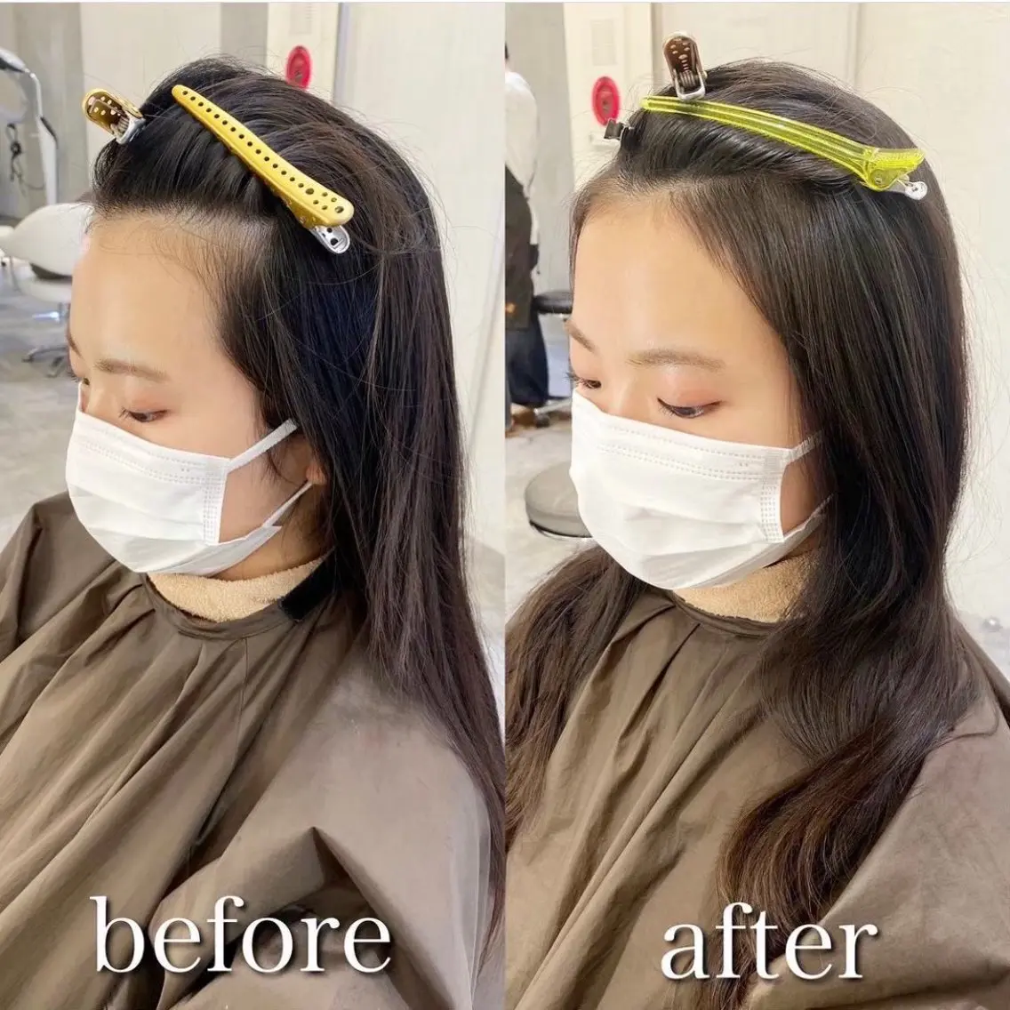 パーマ カット パーマ レイヤーカット 特化型シオンのヘアスタイル