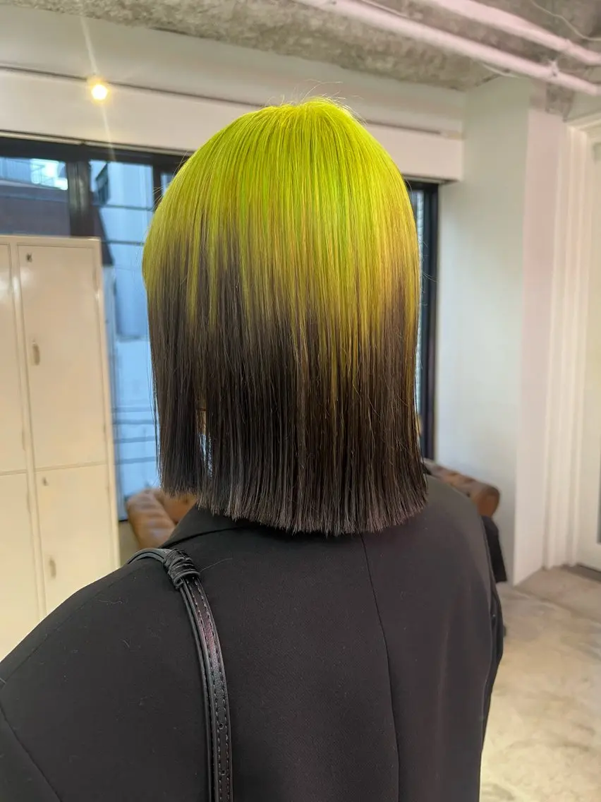 ミディアム ヘアカラー トリートメント 💥ウルフカット デザインあんな💥のヘアスタイル