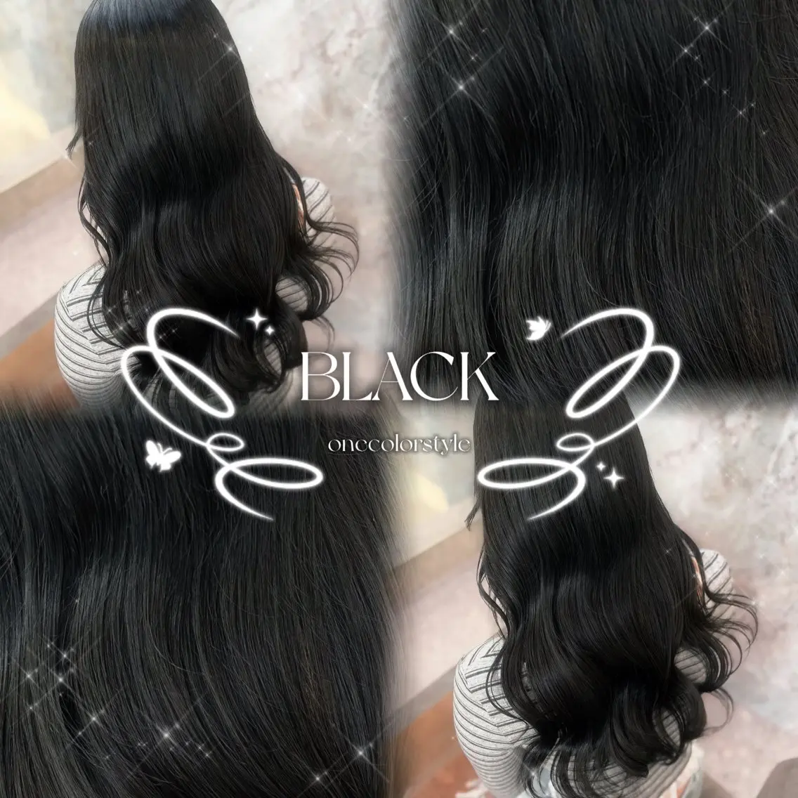 ロング カラー ヘアカラー トリートメント 💎あおい💎大宮 🦋ワンカラー🦋のヘアスタイル