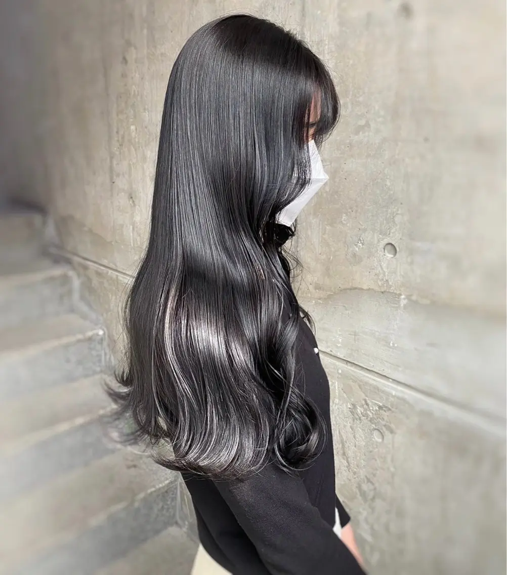 セミロング カラー ヘアカラー トリートメント 🌿透明感赤み消し Keishin🌿のヘアスタイル