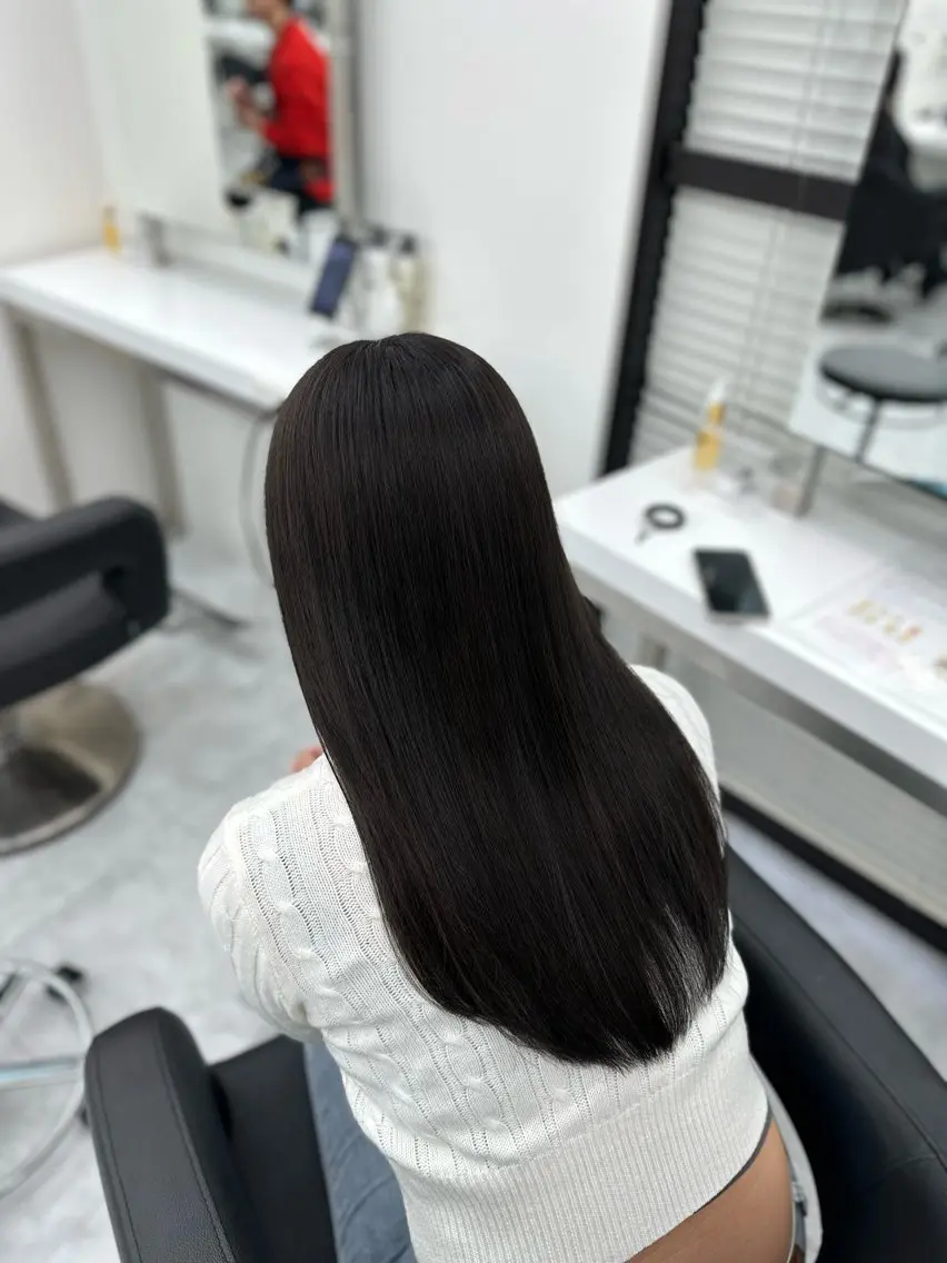 セミロング ヘアカラー トリートメント ヘッドスパ ヘアセット rio🧚🏻♀️ 暖色/グレージュのヘアスタイル