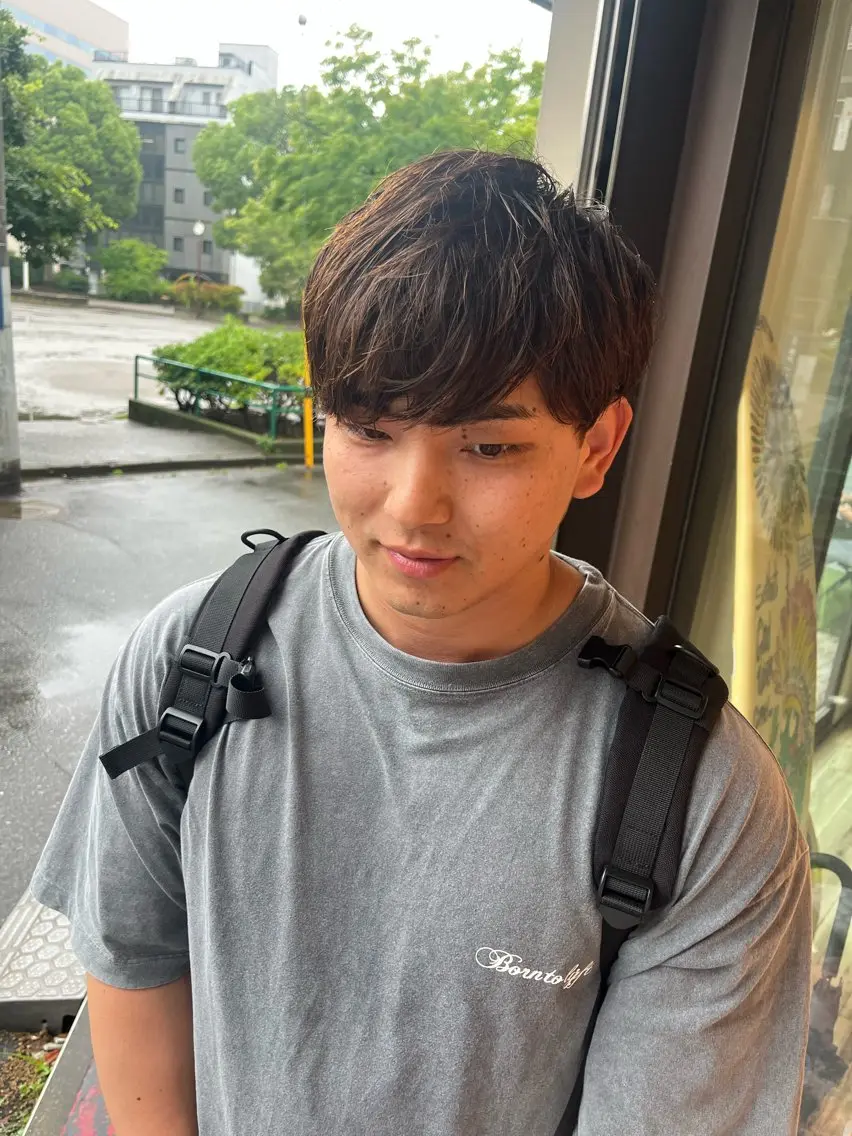 ショート メンズ 関 紫雲（ｾｷﾚﾝｹﾞ）のヘアスタイル