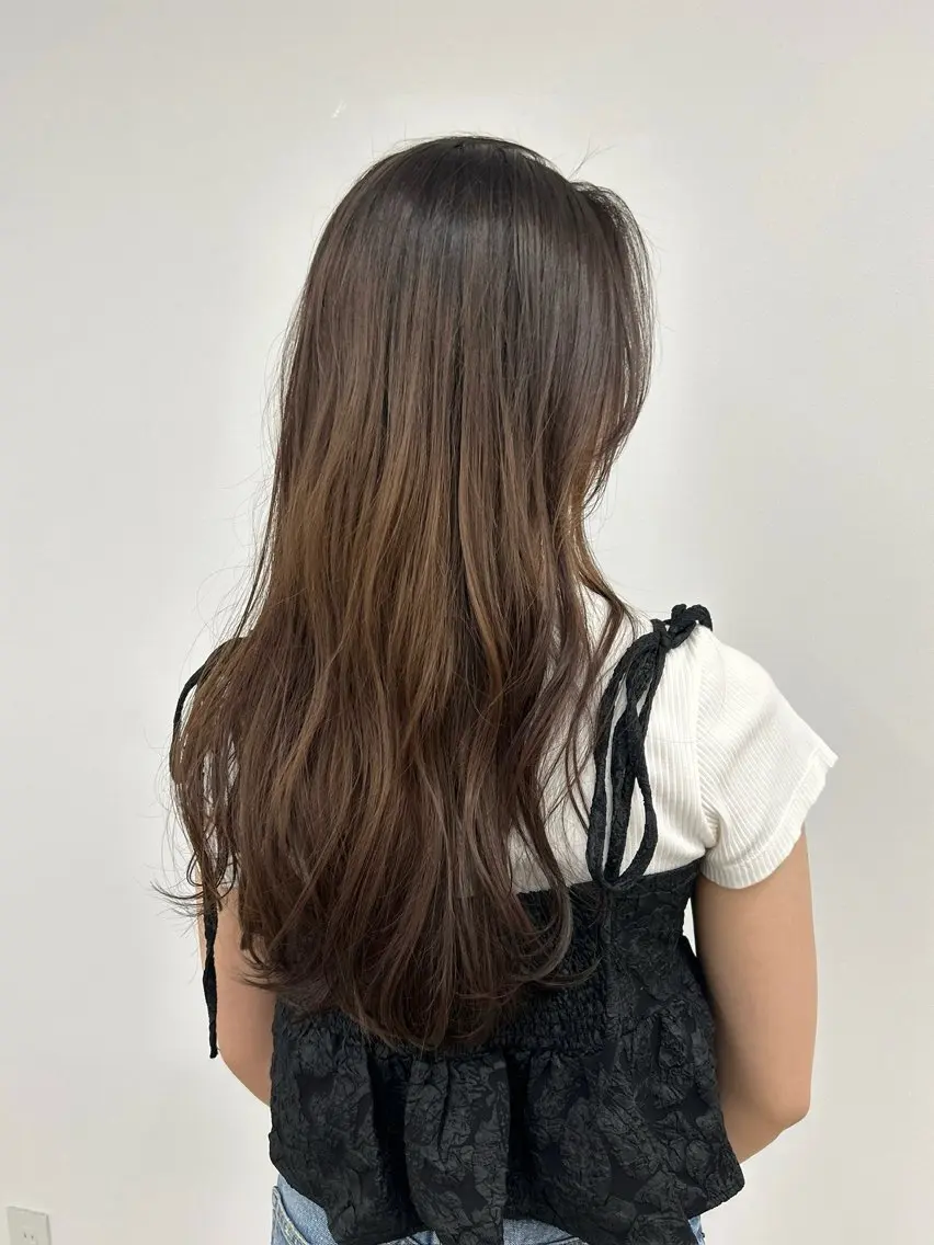 ロング カット ヘアカラー 透明感カラー/村田 七夕のヘアスタイル